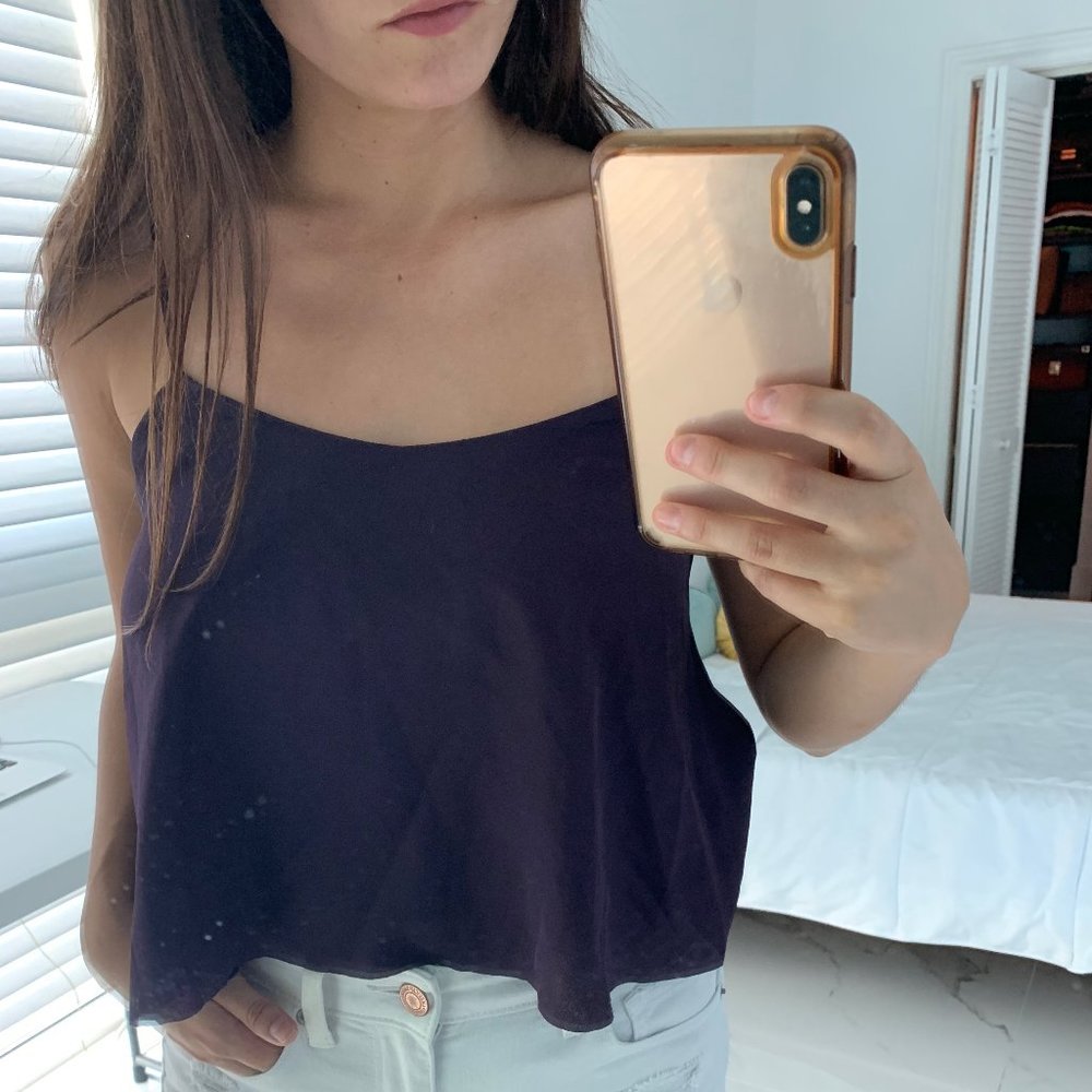 H&M purple top